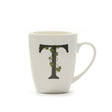 Tazza Mug Lettera T La Porcellana Bianca in porcellana bianca 380ml