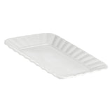 LA PORCELLANA BIANCA Ducale Vassoio Rettangolare 35x26cm Bianco Porcellana