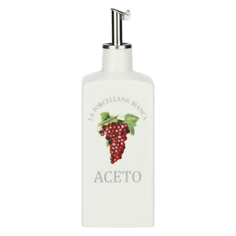 Acetiera Conserva La Porcellana Bianca in porcellana bianca 250 ml