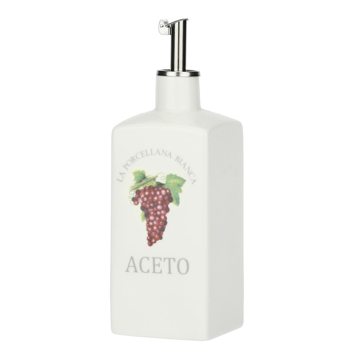 LA PORCELLANA BIANCA Conserva Acetiera Deco 250ml Bianco Porcellana