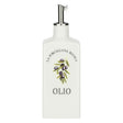 Oliera Deco La Porcellana Bianca in porcellana decorata 250 ml