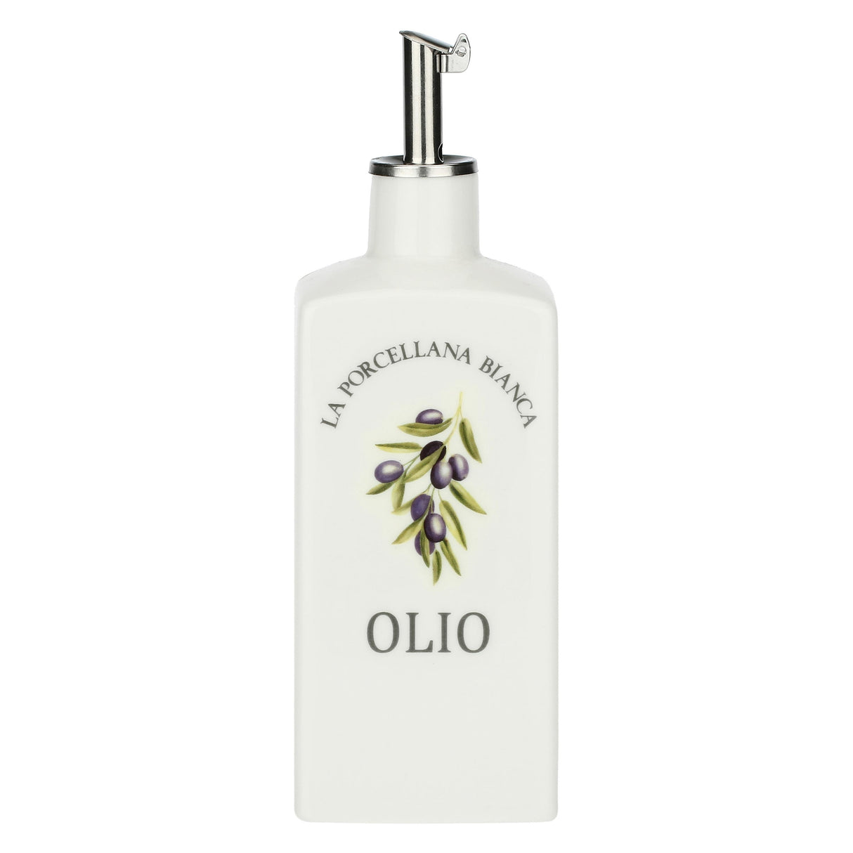 Oliera Deco La Porcellana Bianca in porcellana decorata 250 ml