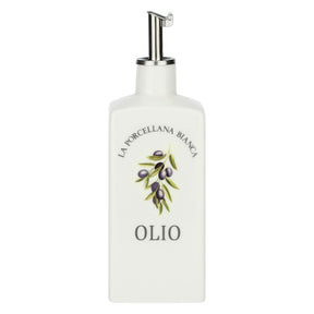 Oliera Deco La Porcellana Bianca in porcellana decorata 250 ml