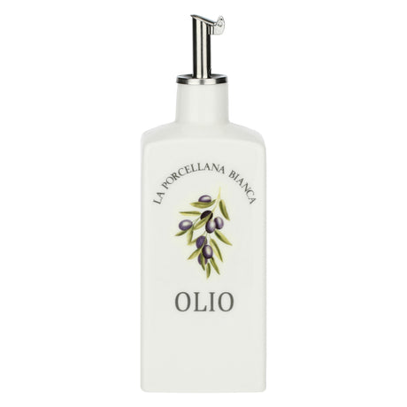 Oliera Deco La Porcellana Bianca in porcellana decorata 250 ml