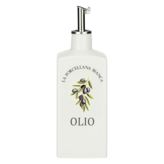 Oliera Deco La Porcellana Bianca in porcellana decorata 250 ml