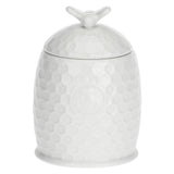 LA PORCELLANA BIANCA Aperegina Vasetto Miele Servimiele 12x8cm Bianco Porcellana