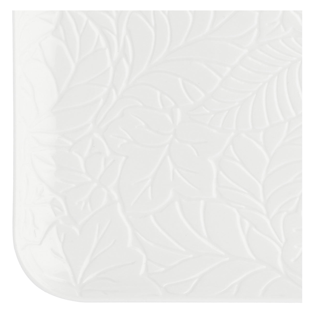 LA PORCELAINA BIANCA Bosco Rectangular Tray 34.5x25cm White