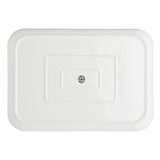 LA PORCELAINA BIANCA Bosco Rectangular Tray 34.5x25cm White