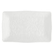 Vassoio rettangolare La Porcellana Bianca in porcellana bianca 20x12 cm