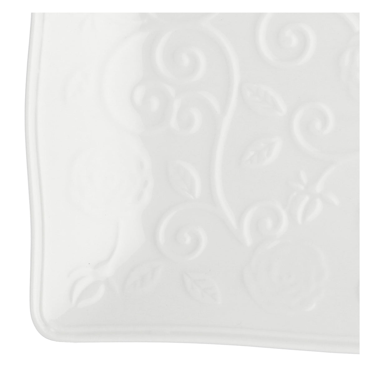 LA PORCELLANA BIANCA - Florentina Vassoio Rettangolare 20x12cm