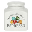 Barattolo Espresso La Porcellana Bianca in porcellana bianca 1,8L
