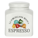 Barattolo Espresso La Porcellana Bianca in porcellana bianca 1,8L