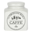Barattolo caffè La Porcellana Bianca in porcellana bianca 9,5x9 cm
