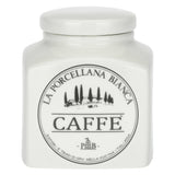 Barattolo caffè La Porcellana Bianca in porcellana bianca 9,5x9 cm