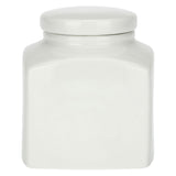 LA PORCELLANA BIANCA Conserva Barattolo Deco Zucchero di Canna 1,1L Bianco Porcellana