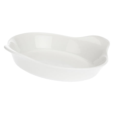 Tegame per gratinare La Porcellana Bianca in porcellana bianca 24 cm
