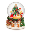 Palla di neve con carillon Palais Royal Babbo Natale 13x17 cm