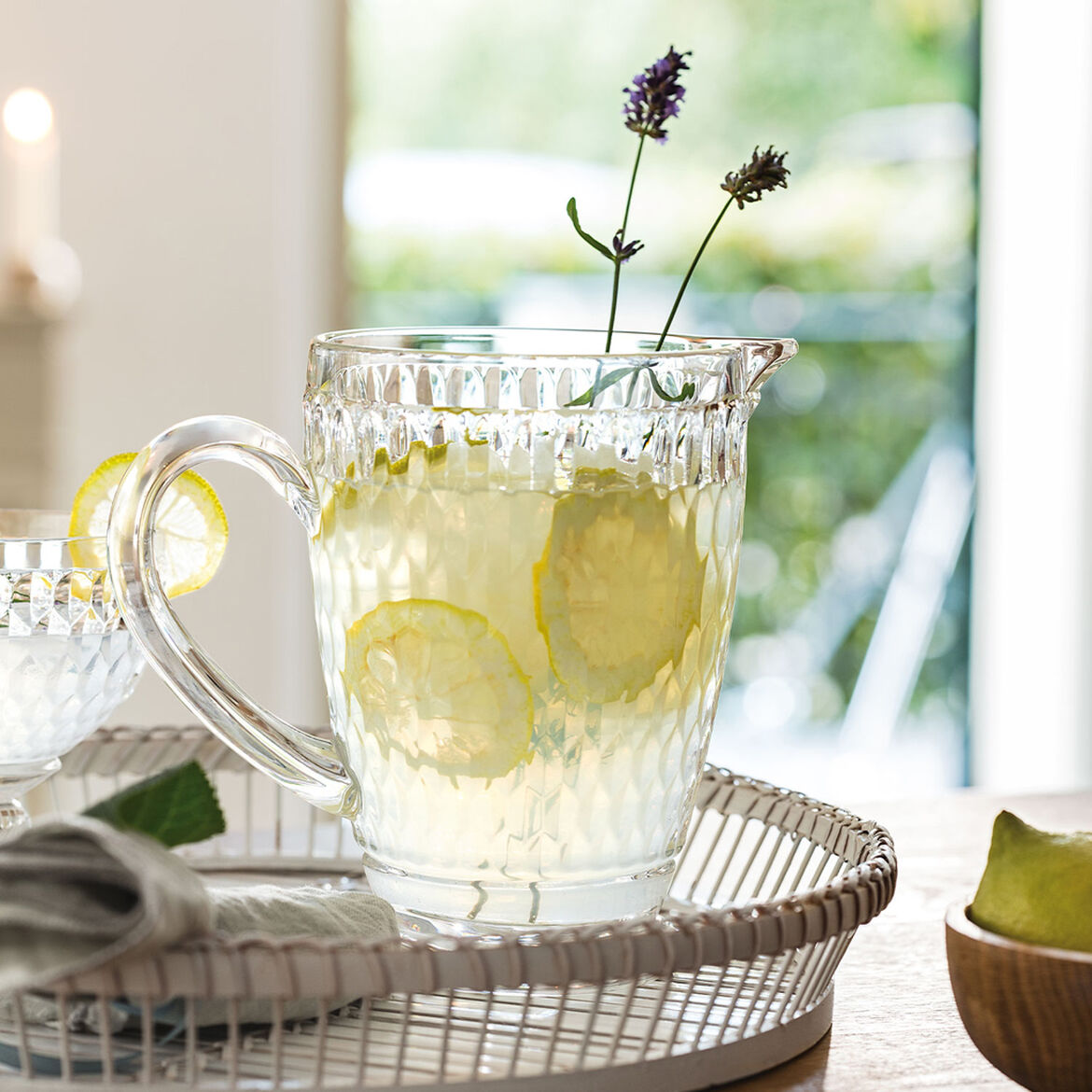 VILLEROY &amp; BOCH Boston Pitcher Carafe 1300ml Transparent Crystal