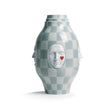 Vaso Conversation I Lladrò in porcellana decorata 52x31 cm