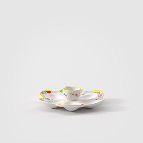 Piatto porta uova Spring Awakening Villeroy & Boch in porcellana gialla