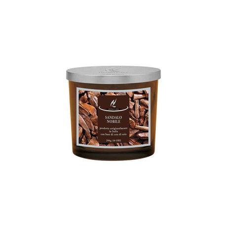 Candela profumata Hypno Casa in cera di soia aroma Sandalo 200 gr