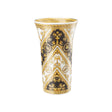 Vaso I Love Baroque Versace in porcellana con decori barocchi dorati 26 cm