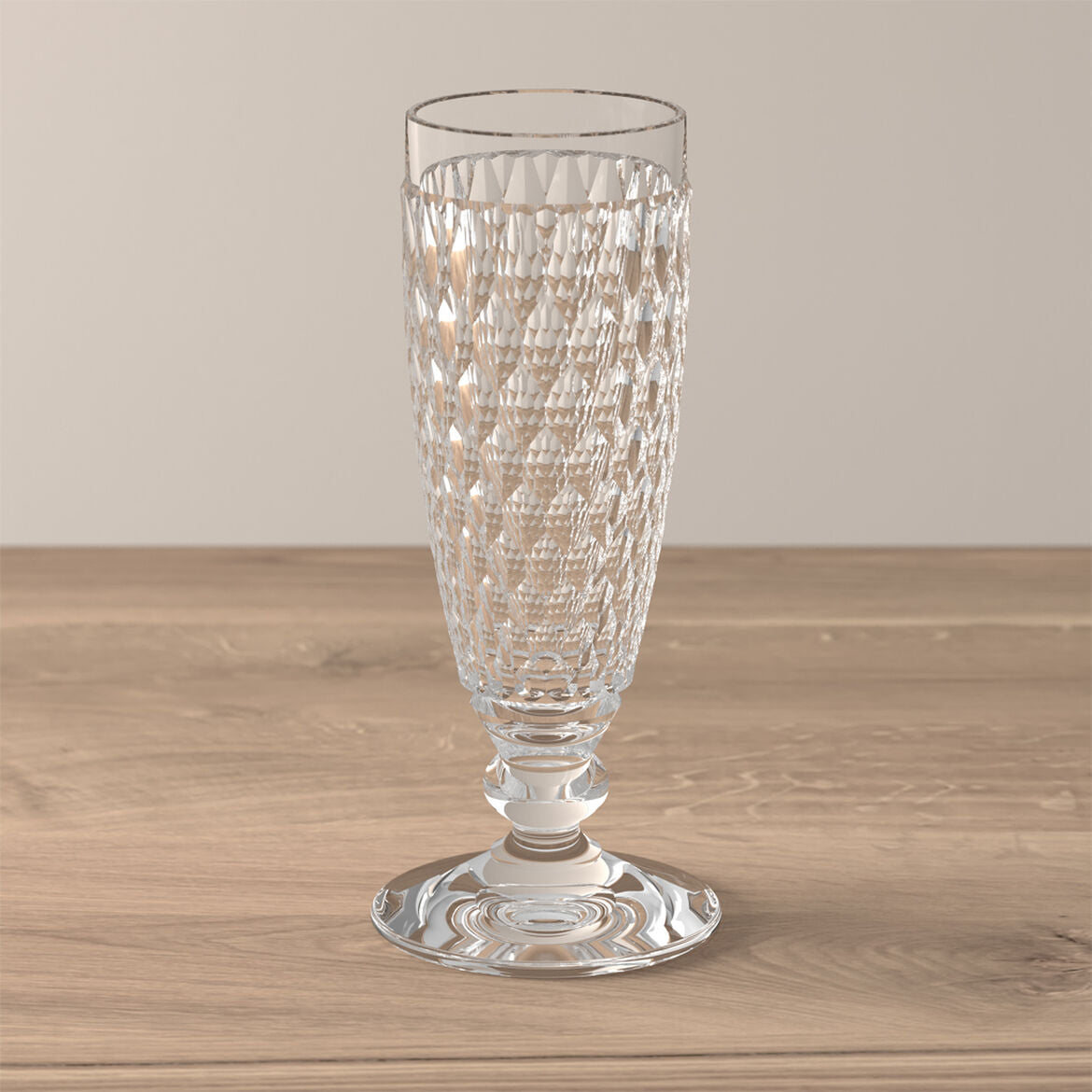 VILLEROY & BOCH Boston Trasparente 4 Pezzi Flute Calice Spumante 145ml Cristallo