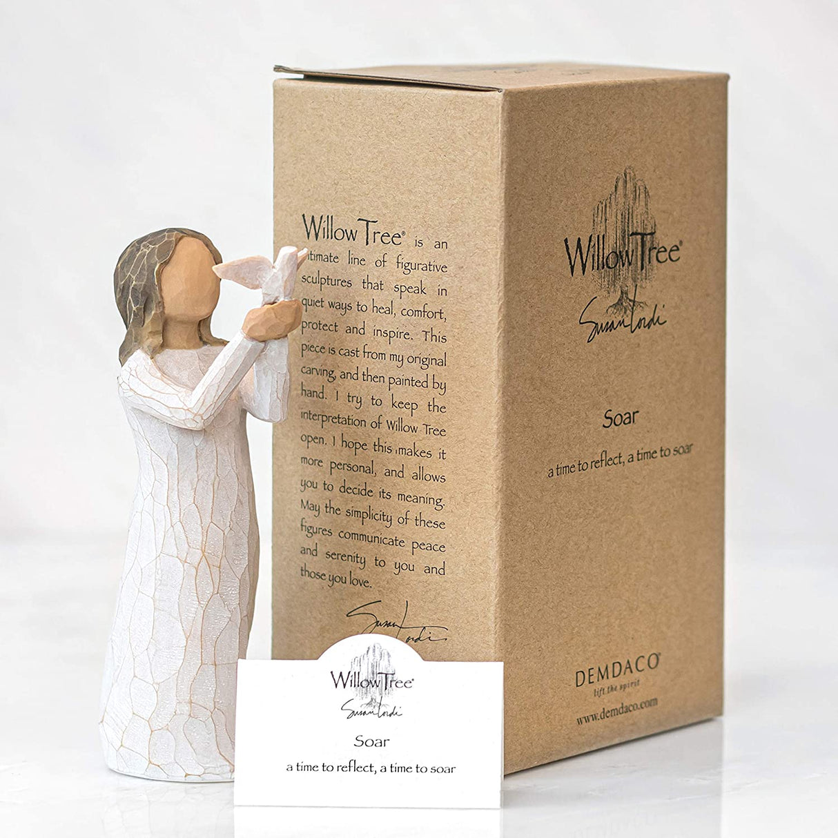 WILLOW TREE - Flight Resin Design by Susan Lordi 10cm 27173