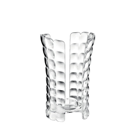 Portabicchieri Tiffany Guzzini in plastica trasparente 18 cm