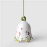 Campanella Tulipano Villeroy & Boch in porcellana decorata 6 cm