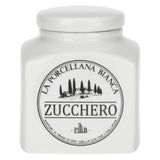Barattolo zucchero La Porcellana Bianca in porcellana bianca 1,1 litri