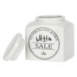 LA PORCELLANA BIANCA Conserva Barattolo Contenitore Sale 1,1 L