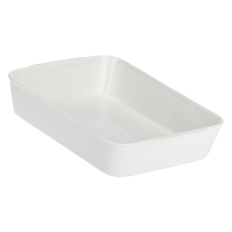 Teglia da forno Anghiari La Porcellana Bianca in porcellana 35x25 cm