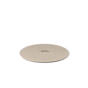 Coperchio per ciotola Paestum Blim Plus in polipropilene moka grey 20 cm
