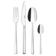 Set posate Rock Sambonet in acciaio inox 24 pezzi dal design squadrato