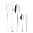 Set posate Rock Sambonet in acciaio inox 60 pezzi design squadrato