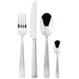 Set posate Cortina Sambonet acciaio inox 18/10 con manico a treccia 24 pezzi