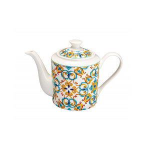 Teiera Medicea Brandani in porcellana new bone china decorata