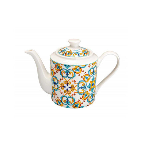 Teiera Medicea Brandani in porcellana new bone china decorata