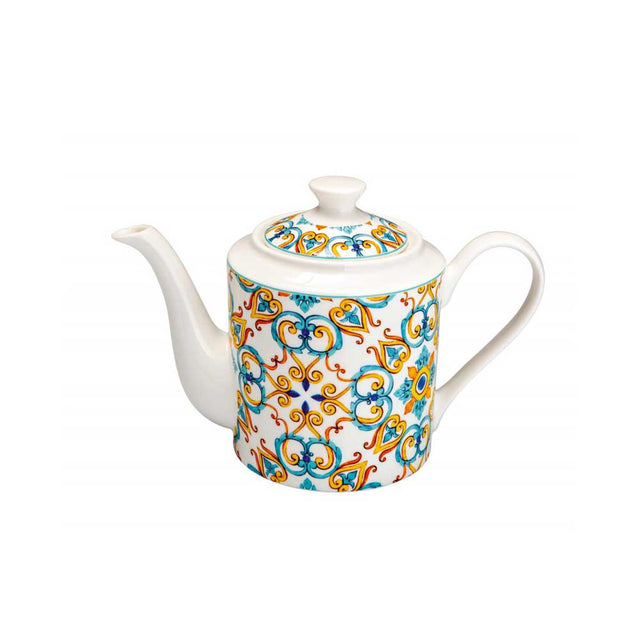 Teiera Medicea Brandani in porcellana new bone china decorata