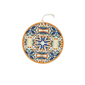 Sottopentola Medicea Brandani in ceramica decorata e sughero 20 cm