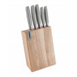 Set coltelli Brandani in legno con ceppo e affilacoltelli 36x16x14 cm