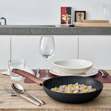 SAMBONET Padella con Manico Rock & Rose Black 20cm Alluminio