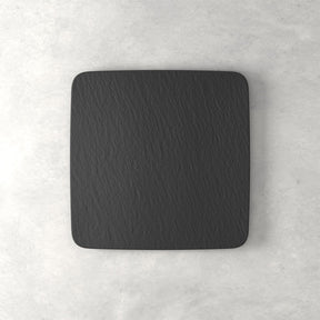 Piatto da portata Villeroy & Boch Manufacture Rock porcellana nera 32,5 cm