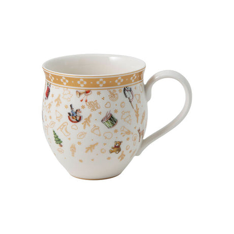 Tazza Toy's Delight Villeroy & Boch in porcellana con decori natalizi 340ml