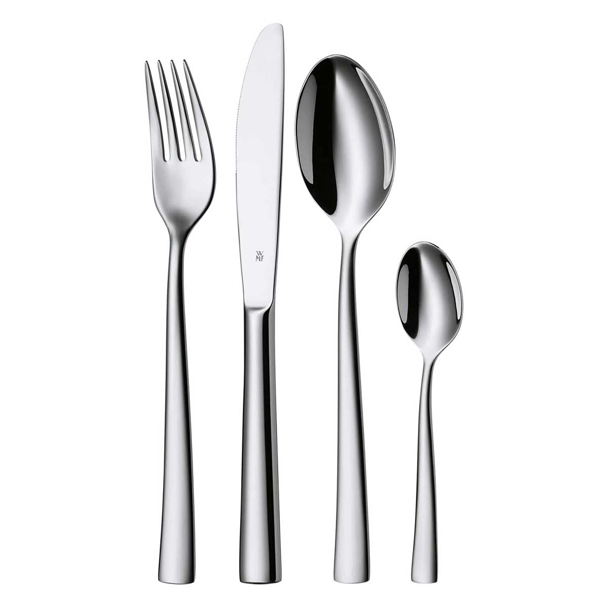 Set posate Philadelphia WMF acciaio inox Cromargan finitura lucida 24 pezzi
