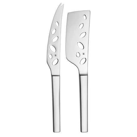 Set coltelli formaggio WMF in acciaio inox Cromargan 18/10 2 pezzi