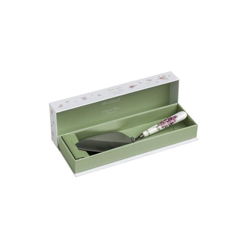 BRANDANI Pala Dolce Nonna Rosa in Acciaio con Manico in Ceramica