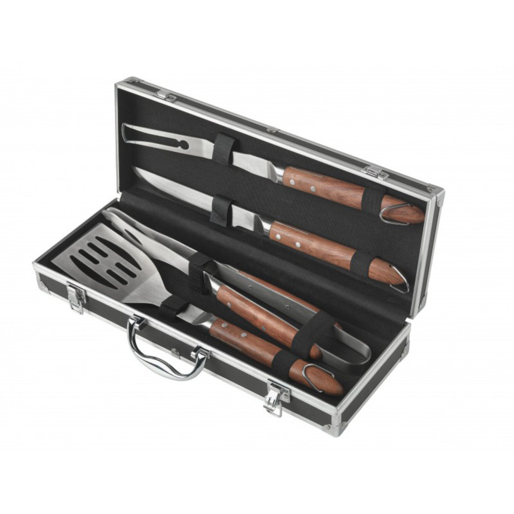 BRANDANI - Case Set 4 Pieces BBQ Barbeque 52087