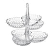 Antipastiera Tiffany Guzzini in SMMA trasparente 27x25x25 cm